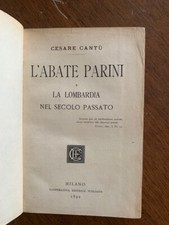 Cesare cantu abate usato  Milano