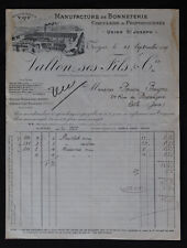 Facture 1909 troyes d'occasion  Nantes-