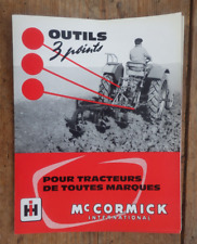 Prospectus dépliant cormick d'occasion  Riom-ès-Montagnes