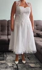 Kurzes romantisches brautkleid gebraucht kaufen  Bad Kösen