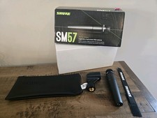 Usado, Microfone Shure SM57-LC cardioide com fio dinâmico instrumento  comprar usado  Enviando para Brazil