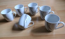 Kaffeebecher 6er set gebraucht kaufen  Ganderkesee