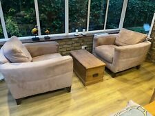 Pair italsofa armchairs for sale  SEVENOAKS