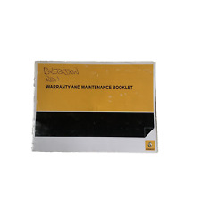 Service book renault for sale  BIRMINGHAM