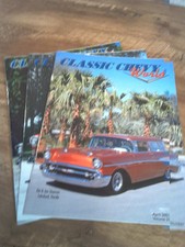 Classic Chevy World Magazine 2001 Volume 27 # 4, 6, 7, usado comprar usado  Enviando para Brazil