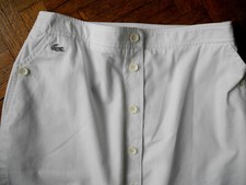 Jupe lacoste blanche d'occasion  Rouxmesnil-Bouteilles
