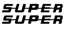 Scania Super 2x Aufkleber Truck Sticker Vrachtwagen SCANIA SUPER..., usado comprar usado  Enviando para Brazil