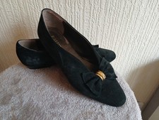 Bally black suede for sale  GLASGOW