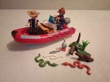 Bateau braconniers playmobil d'occasion  Les Epesses