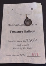Atocha shipwreck coin for sale  Taylors