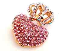 Heart crown brooch for sale  Forest Hills