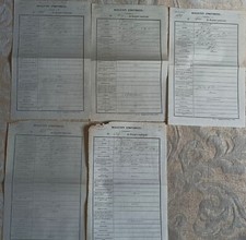 Anciens documents militaires d'occasion  Lunéville