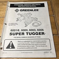 Greenlee 6001 heavy for sale  RHYL