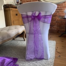 Light purple organza for sale  COLCHESTER