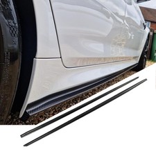 Saia lateral de fibra de carbono extensão spoiler labial para BMW G30 540i e F90 M5 2018-20 comprar usado  Enviando para Brazil