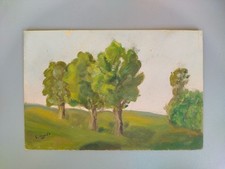 Tableau signé paysage d'occasion  Septèmes-les-Vallons