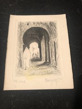 Petite lithographie gravure d'occasion Petite lithographie gravure d'occasion  Cuxac-Cabardès