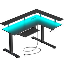 Shaped standing desk for sale  Brentwood