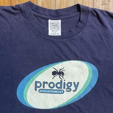 Camisa Prodigy Vintage Anos 90 Tamanho Grande Banda Tour Gótica Industrial Techno Eletrônica comprar usado  Enviando para Brazil