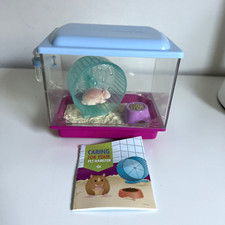Boneca American Girl 18" classe animal de estimação hamster gaiola roda comida tigela livreto tanque comprar usado  Enviando para Brazil