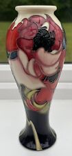 Moorcroft poppies vase for sale  BORDON