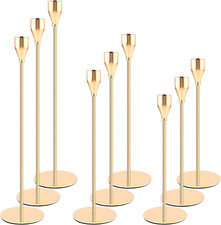 Portacandele metallo candelabr usato  Roma