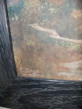 ölkreide gemälde 1900 gebraucht kaufen  Buschkämpen