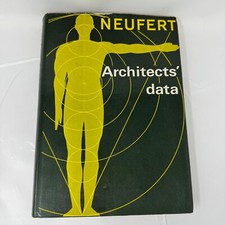 NEUFERT ARCHITECTS' DATA By Ernst Neufert & Rudolf Herz - Hardcover 1970 1st Ed. comprar usado  Enviando para Brazil
