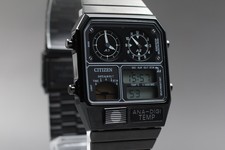 【EM ESTADO PERFEITO】CITIZEN ANA-DIGI TEMP 8989-S116881 32mm relógio masculino quartzo preto do Japão comprar usado  Enviando para Brazil