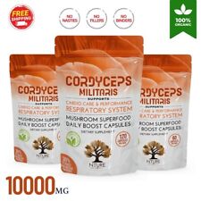Cordyceps mushroom capsules for sale  HALIFAX