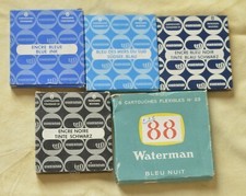 Waterman boîtes cartouches d'occasion  Vichy