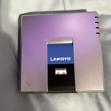 Adaptador de telefone Linksys PAP2T ATA com 2 portas, VoIP - Testado!! (Sem adaptador de energia) comprar usado  Enviando para Brazil