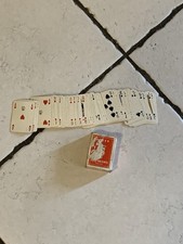 Carte gioco mignon usato  Teglio Veneto