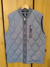 mens denim sleeveless jacket for sale  BEDFORD