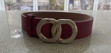 Ladies red leather for sale  CARDIFF