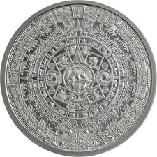 Aztec calendar silver for sale  Las Vegas