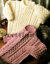 Knitting pattern aran for sale  WIDNES