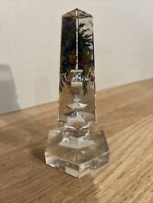 Obélisque verre sculpture d'occasion  Bourgoin-Jallieu
