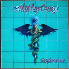 MOTLEY CRUE ~ Dr. FEELGOOD ORIG GREEK LP ELEKTRA 1989 INSERT RARE!!! comprar usado  Enviando para Brazil