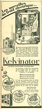 Publicité ancienne kelvinator d'occasion  France