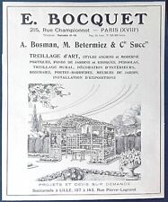 1900 bocquet treillage usato  Spedire a Italy
