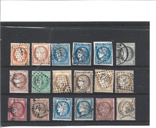 Lot timbres oblitérés d'occasion  Crémieu