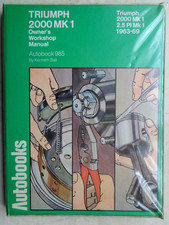 Triumph 2000 mk.1 for sale  TONYPANDY