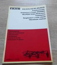 Fahr kreiselschwader ks60d gebraucht kaufen  Recke