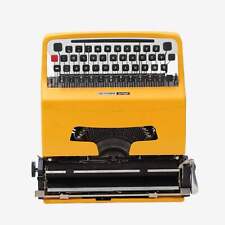 Olivetti Lettera 32, Máquina de Escrever Manual Amarela Vintage, Restaurada comprar usado  Enviando para Brazil