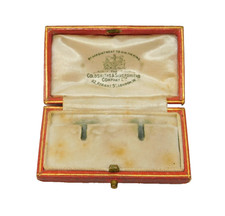 Edwardian red leather for sale  TETBURY