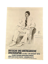 David hockney poster for sale  LONDON