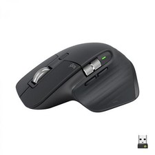Logitech MX Master 3S Mouse Wireless Bluetooth Laser 8000 DPI Grafite 910-006559 usato  Napoli