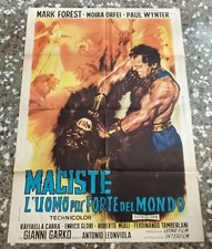 Manifesto originale maciste usato  Fasano