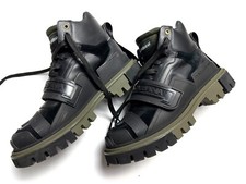 Męskie Dolce & Gabbana Czarne Zielone Logo Pasek Buty Buty trekkingowe - 41 na sprzedaż  PL
